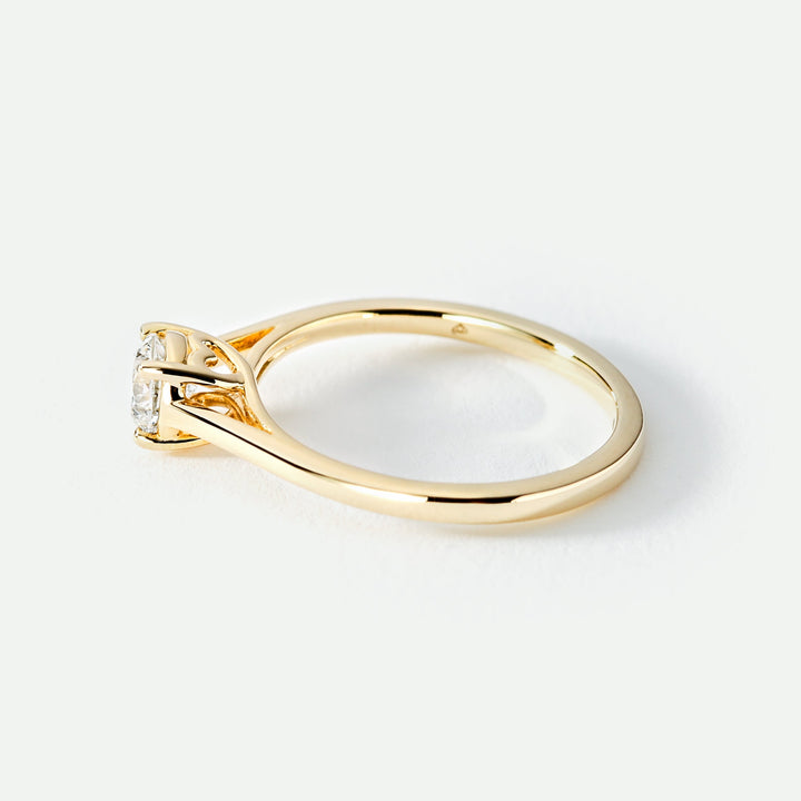 Celia | 9ct Yellow Gold 0.50ct Lab Grown Diamond Ring