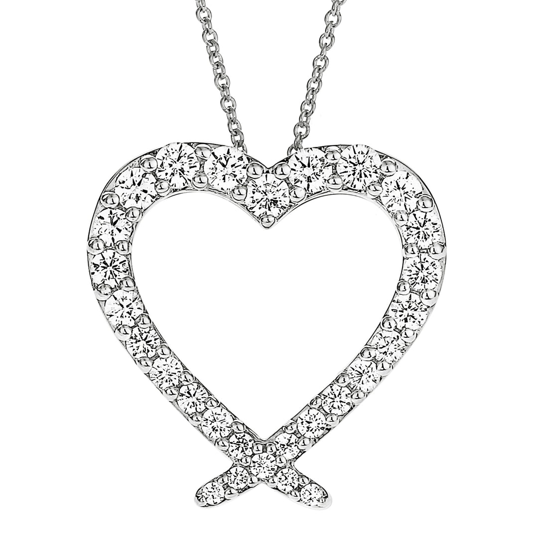 Liza | 9ct White Gold 0.50ct tw Lab Grown Diamond Necklace