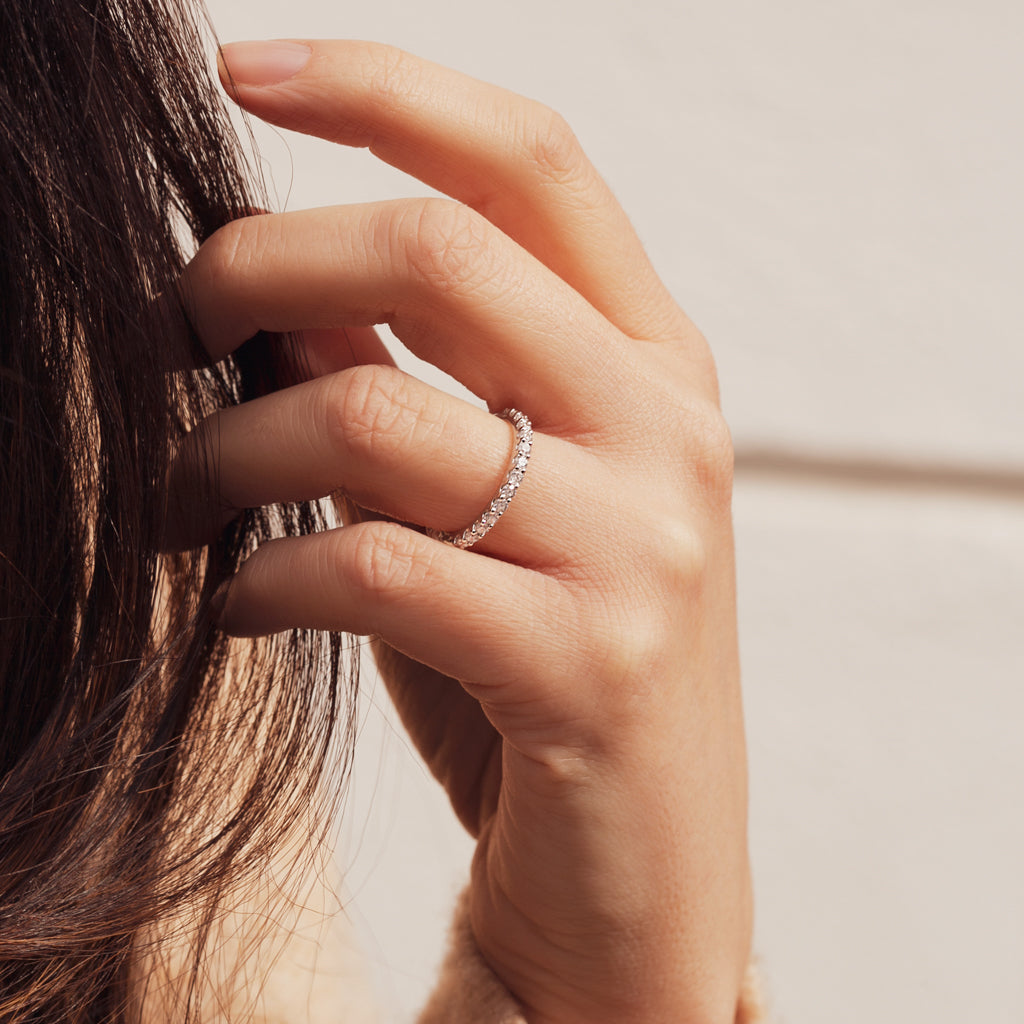 Odette | 9ct White Gold 0.50ct tw Lab Grown Diamond Ring