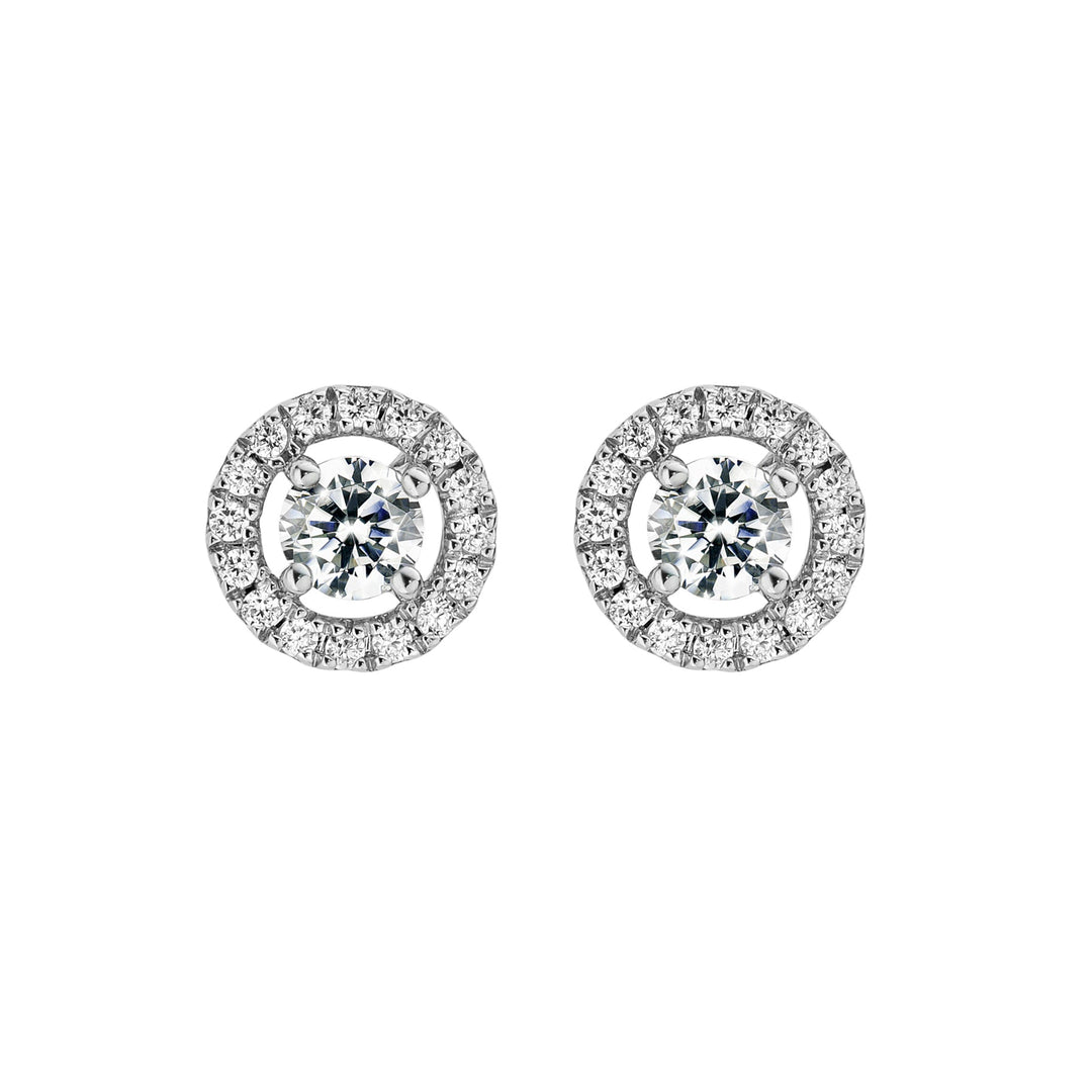 Orla | 9ct White Gold 0.50ct tw Lab Grown Diamond Earrings