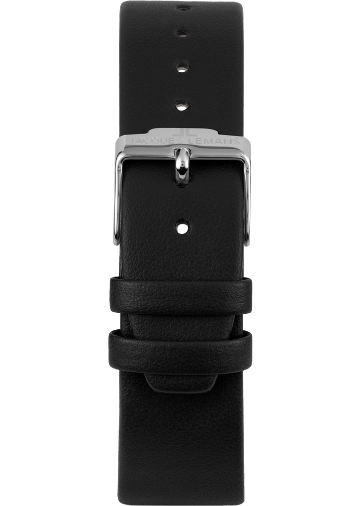 Eco Power Solar Black Vegan Strap Unisex Watch