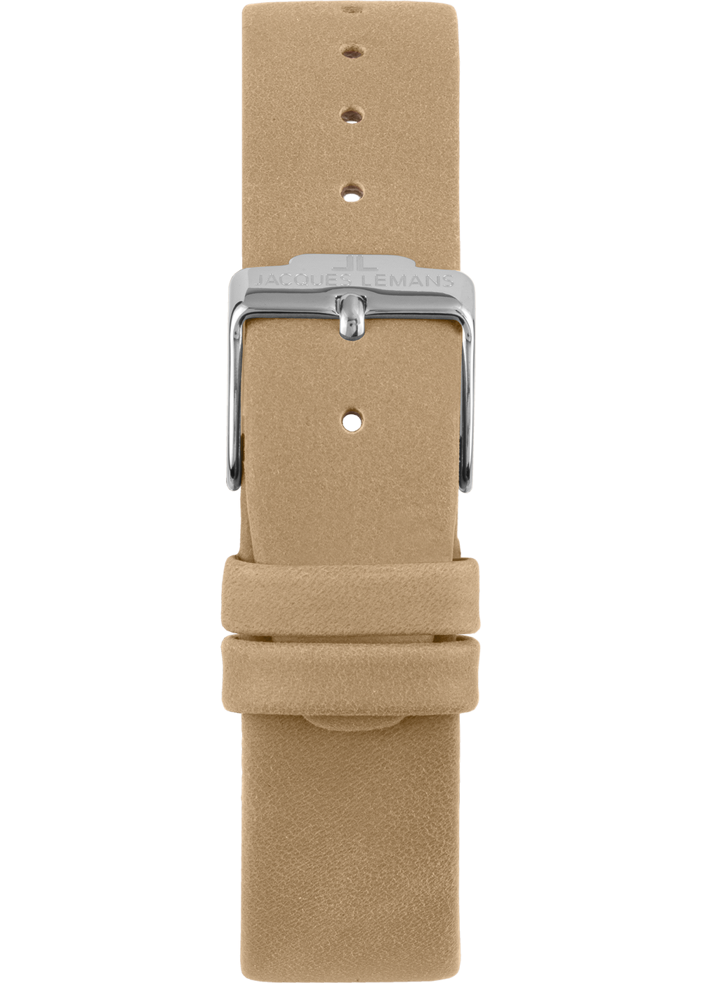 Eco Power Solar Mother of Pearl Beige Leather Strap Women's Watch