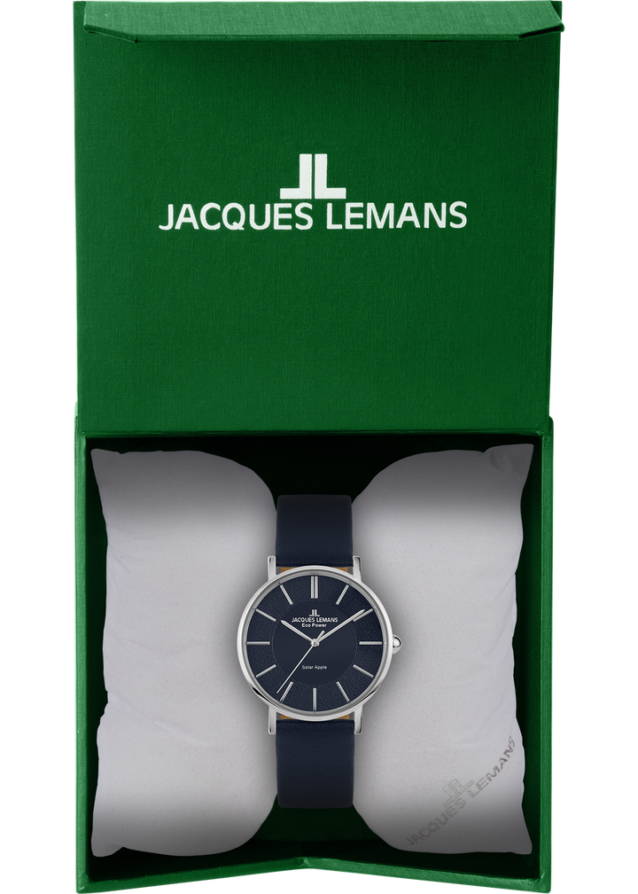 Eco Power Solar Dark Blue Vegan Strap Unisex Watch