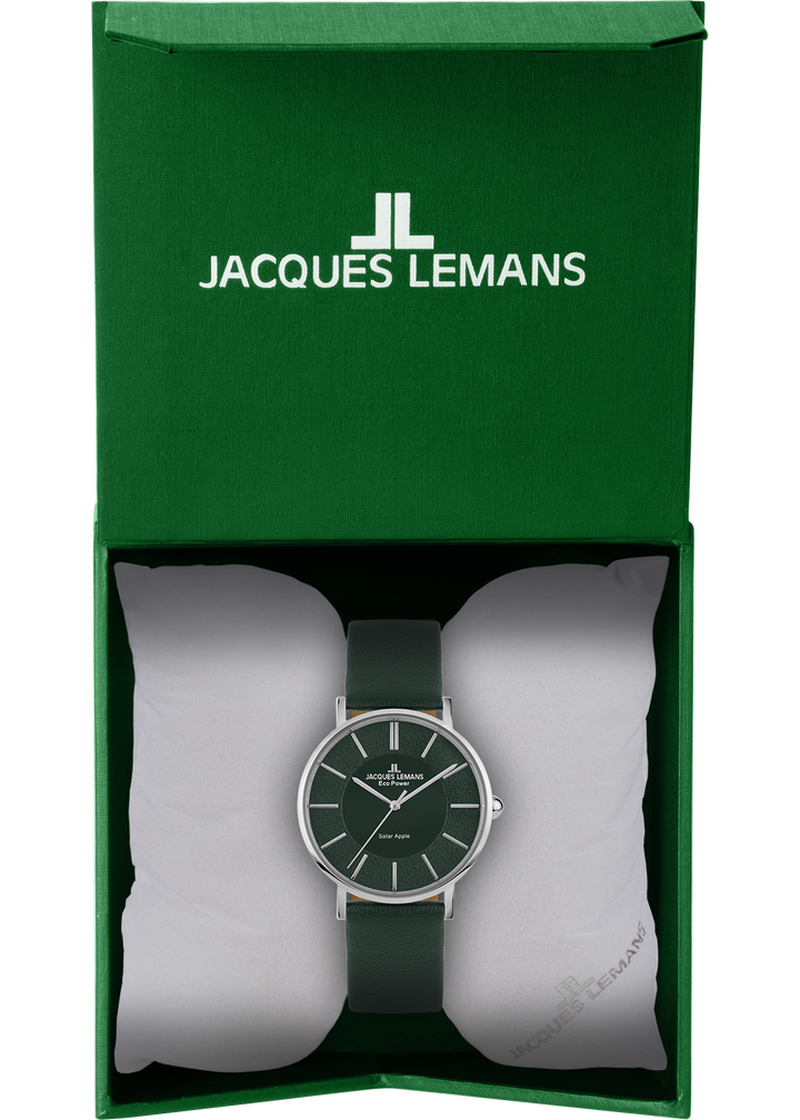 Eco Power Solar Green Vegan Strap Unisex Watch