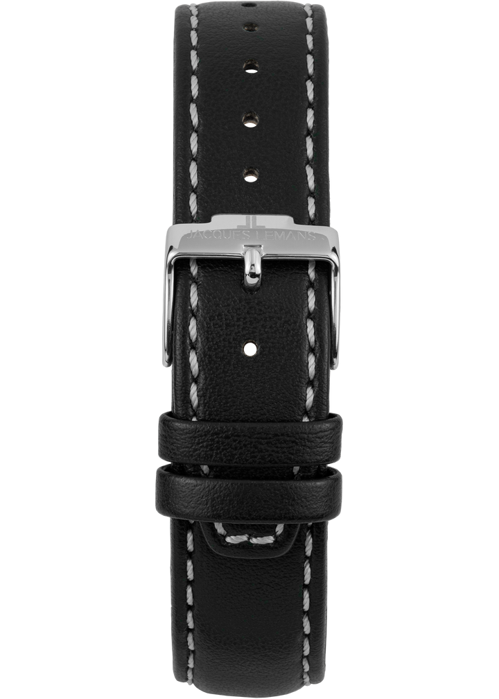 Eco Power Solar Black Vegan Strap Men's Watch