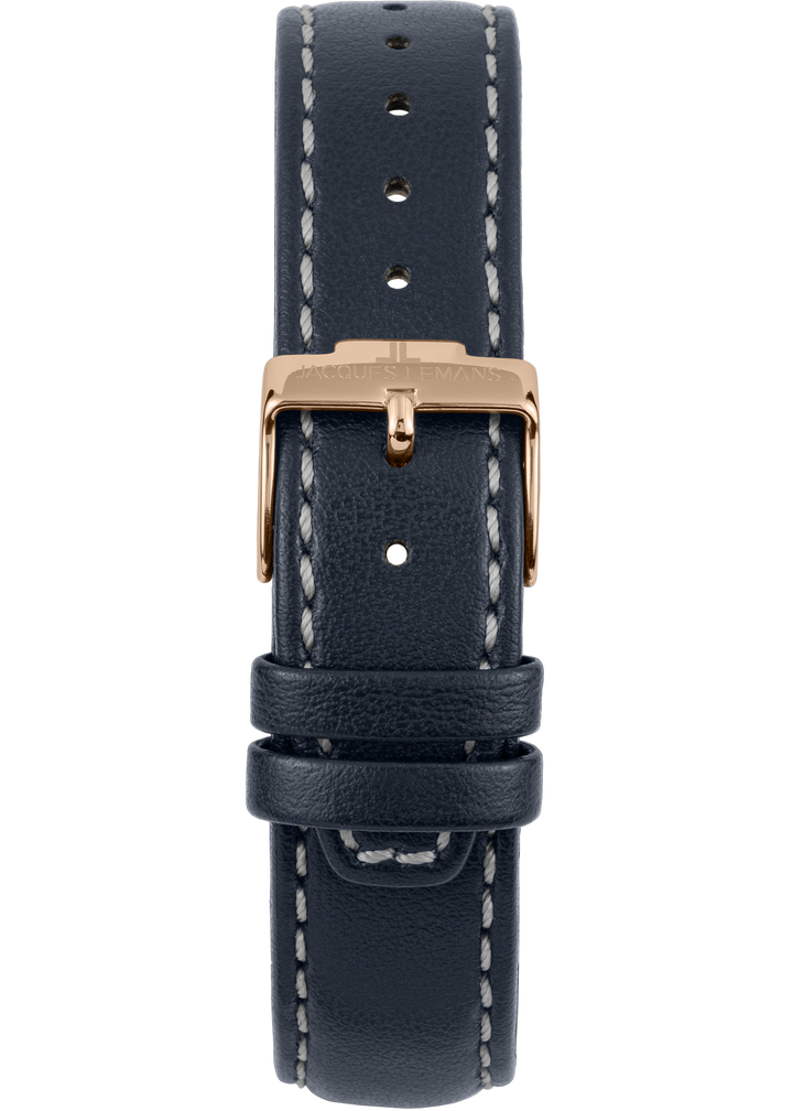 Eco Power Solar Vegan Strap Rose Gold Plated Men's Watch