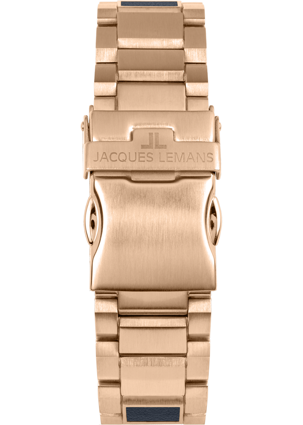 Eco Power Solar Stainless Steel Rose Gold Plated Vegan Men's Bracelet Watch