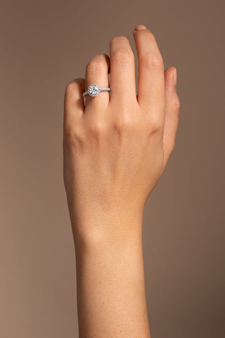 Evelyn | 18ct White Gold 1ct tw Lab Grown Diamond Ring