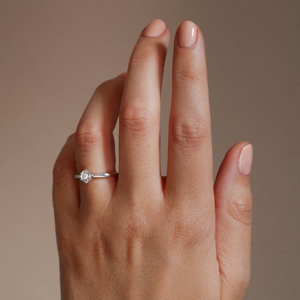 Charlotte | 9ct White Gold 0.50ct Lab Grown Diamond Ring