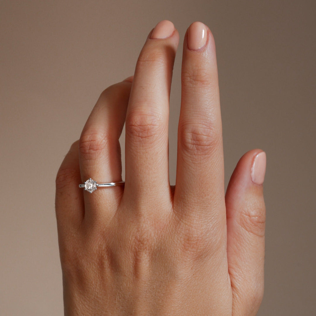 Charlotte | 9ct White Gold 0.50ct Lab Grown Diamond Ring