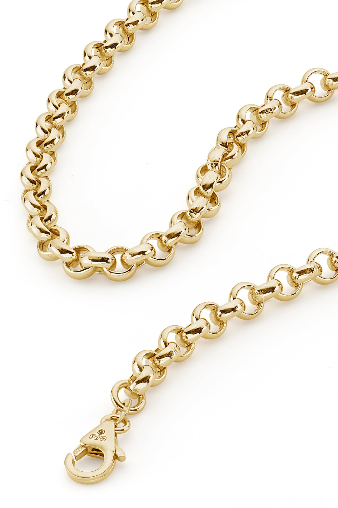 9ct Yellow Gold Rolo Chain Necklace (5mm) 18 inch-2