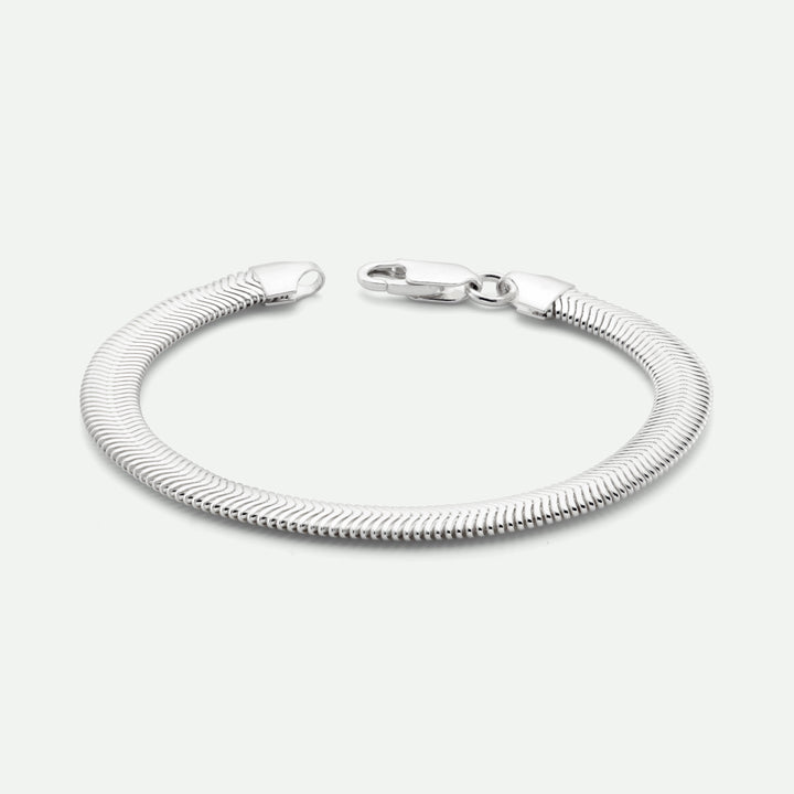 Sterling Silver Snake Chain Bracelet 7 inch