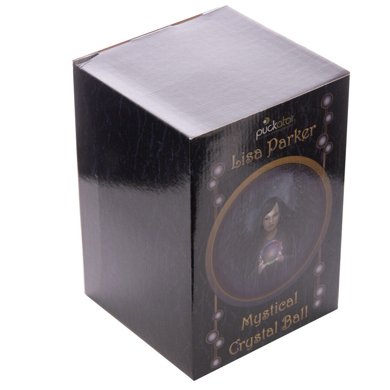 Crystal Ball with Glass Stand & Gift Box 14cm BALL04