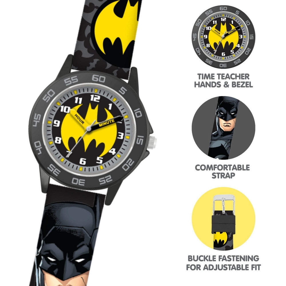 Dc Batman Time Teacher Yellow Watch BAT9504