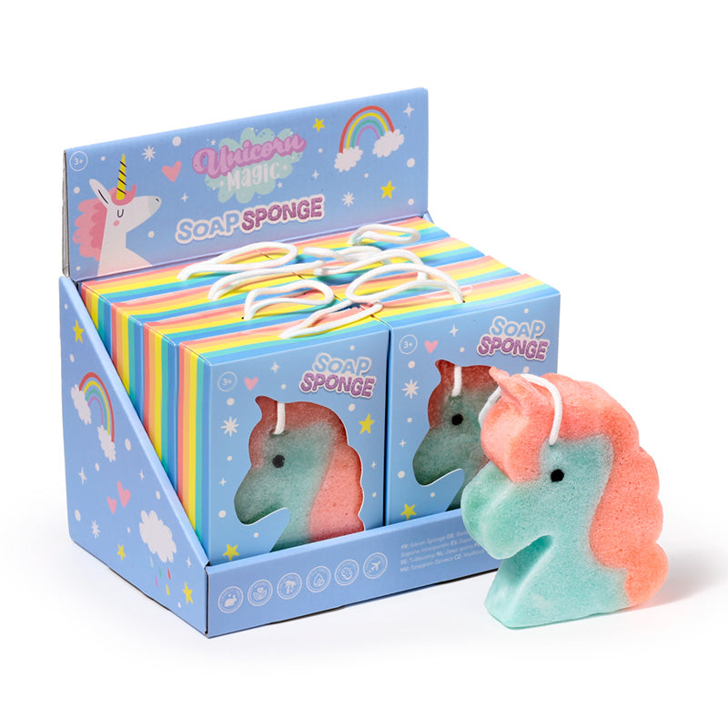 Unicorn Magic Unicorn Shaped Soap Sponge BATH89