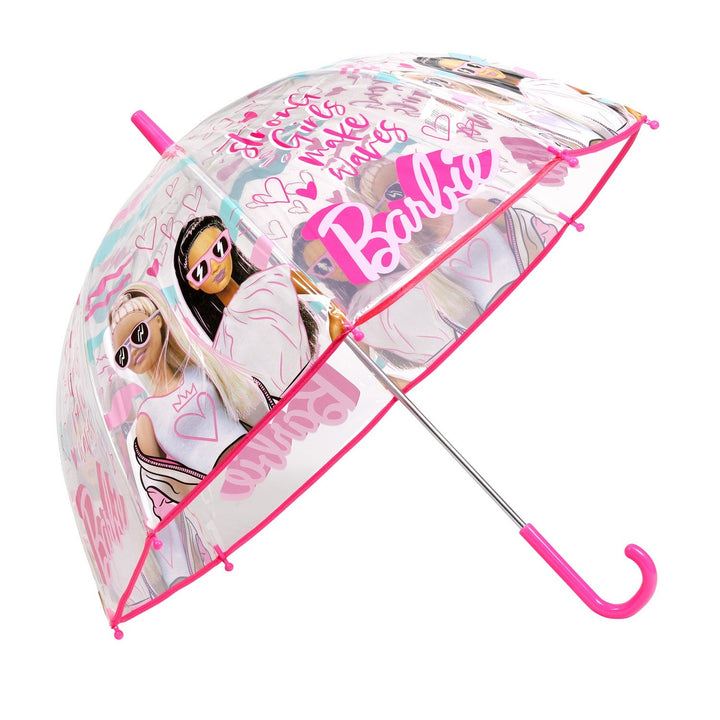 Barbie Transparent Bell Umbrella 19" Manual BB00011