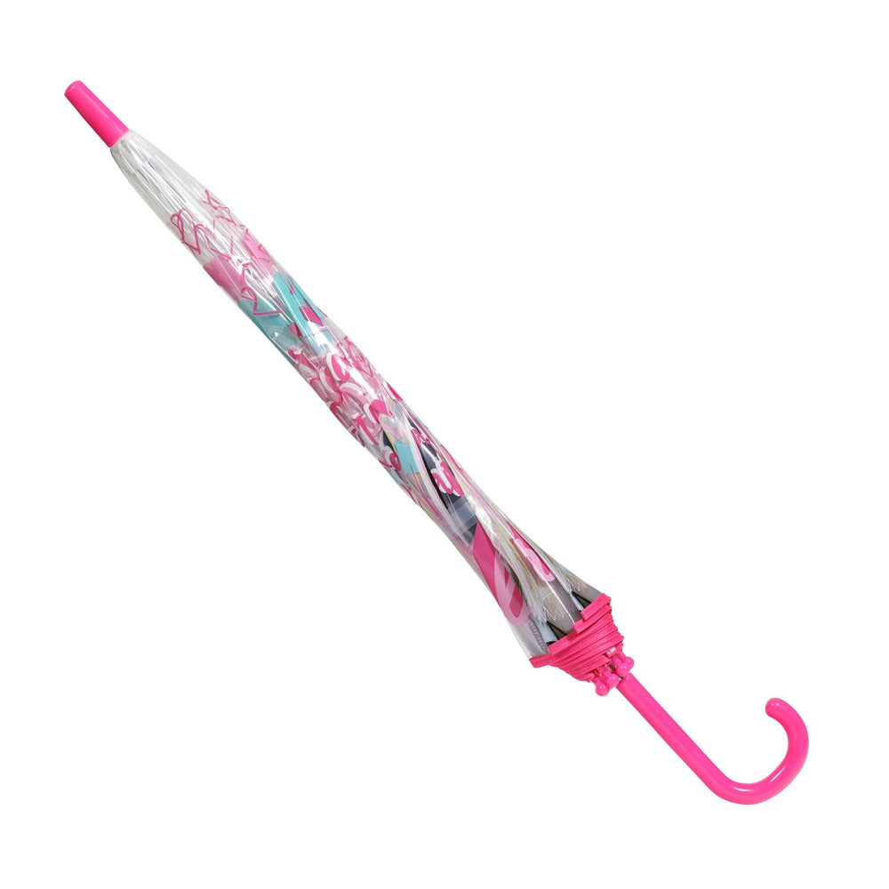 Barbie Transparent Bell Umbrella 19" Manual BB00011