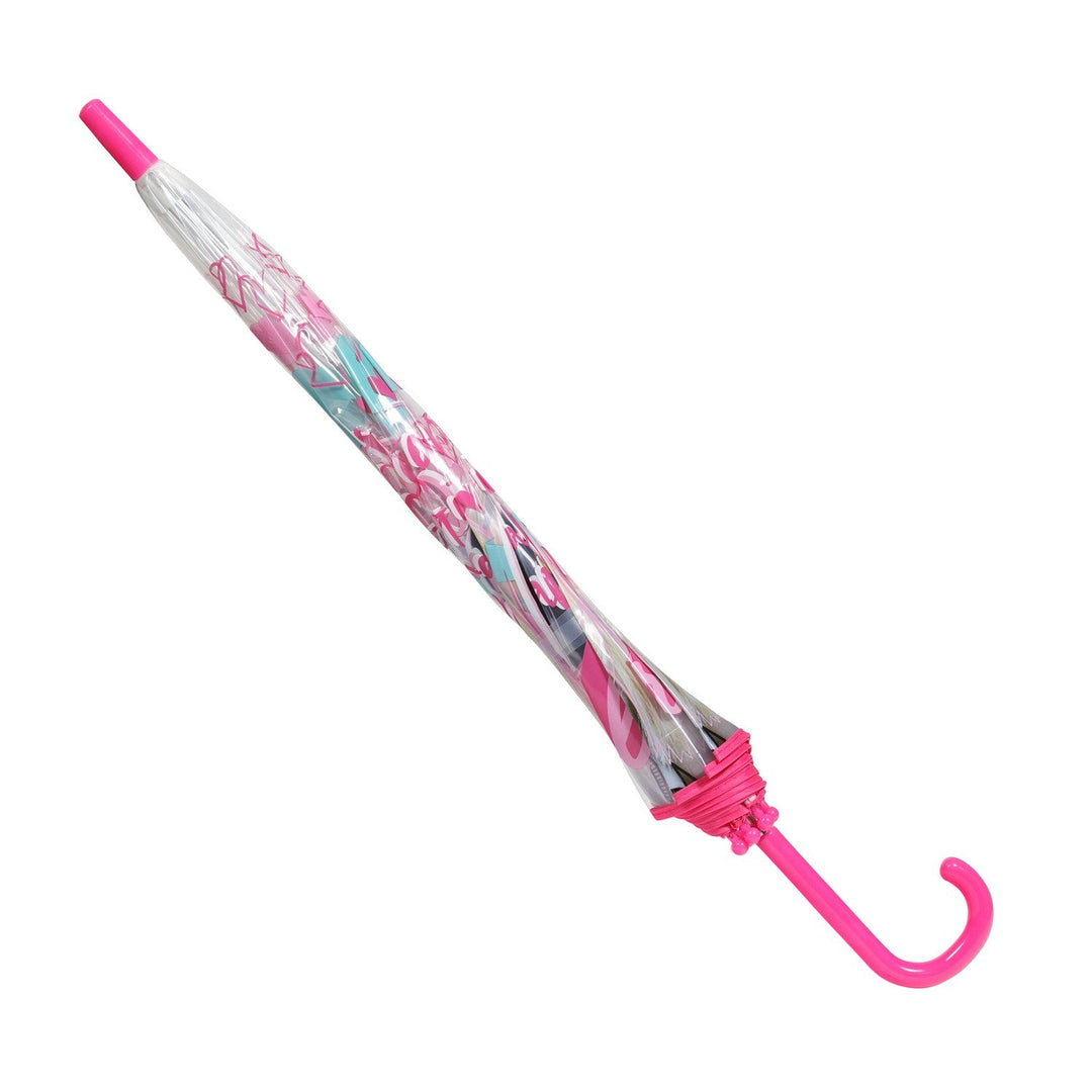 Barbie Transparent Bell Umbrella 19" Manual BB00011