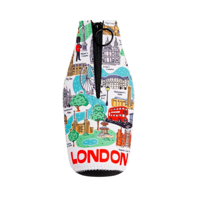 London Souvenir Neoprene Bottle Cooler Sleeve BCOOL01