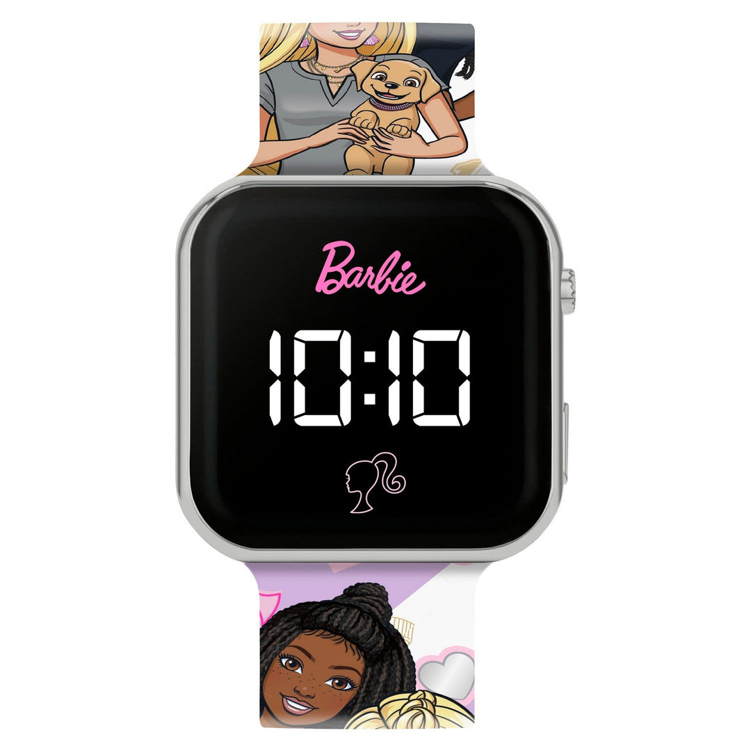 Barbie Printed Strap Led Watch BDT4152
