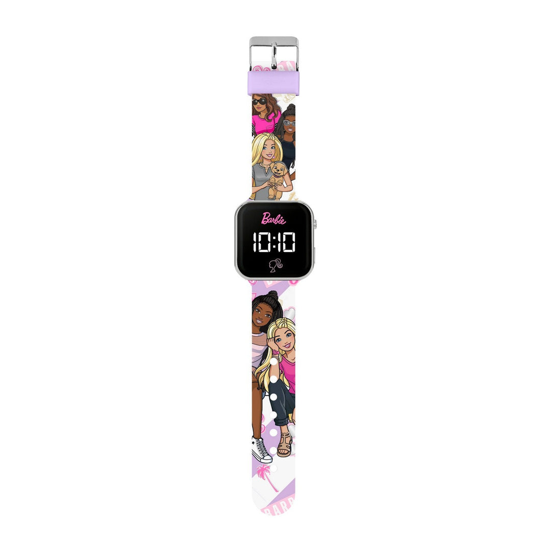 Barbie Printed Strap Led Watch BDT4152