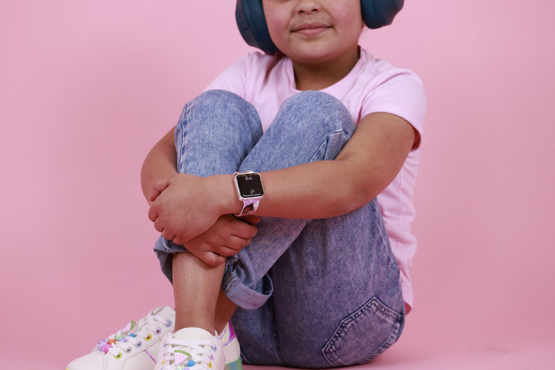 Barbie Printed Strap Led Watch BDT4152