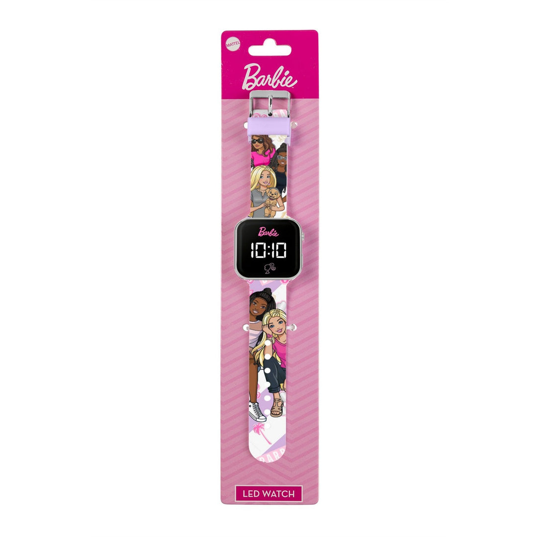 Barbie Printed Strap Led Watch BDT4152