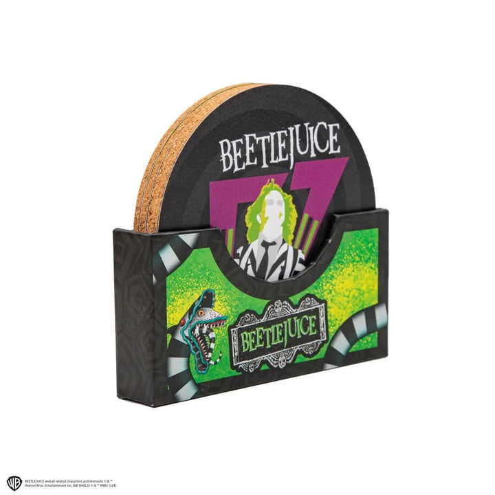 Set Of 4 Beetlejuice Coasters CR4140