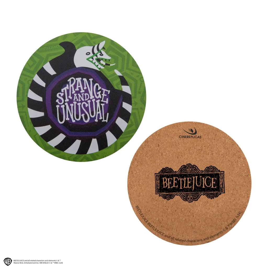 Set Of 4 Beetlejuice Coasters CR4140