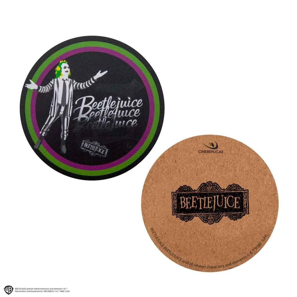 Set Of 4 Beetlejuice Coasters CR4140