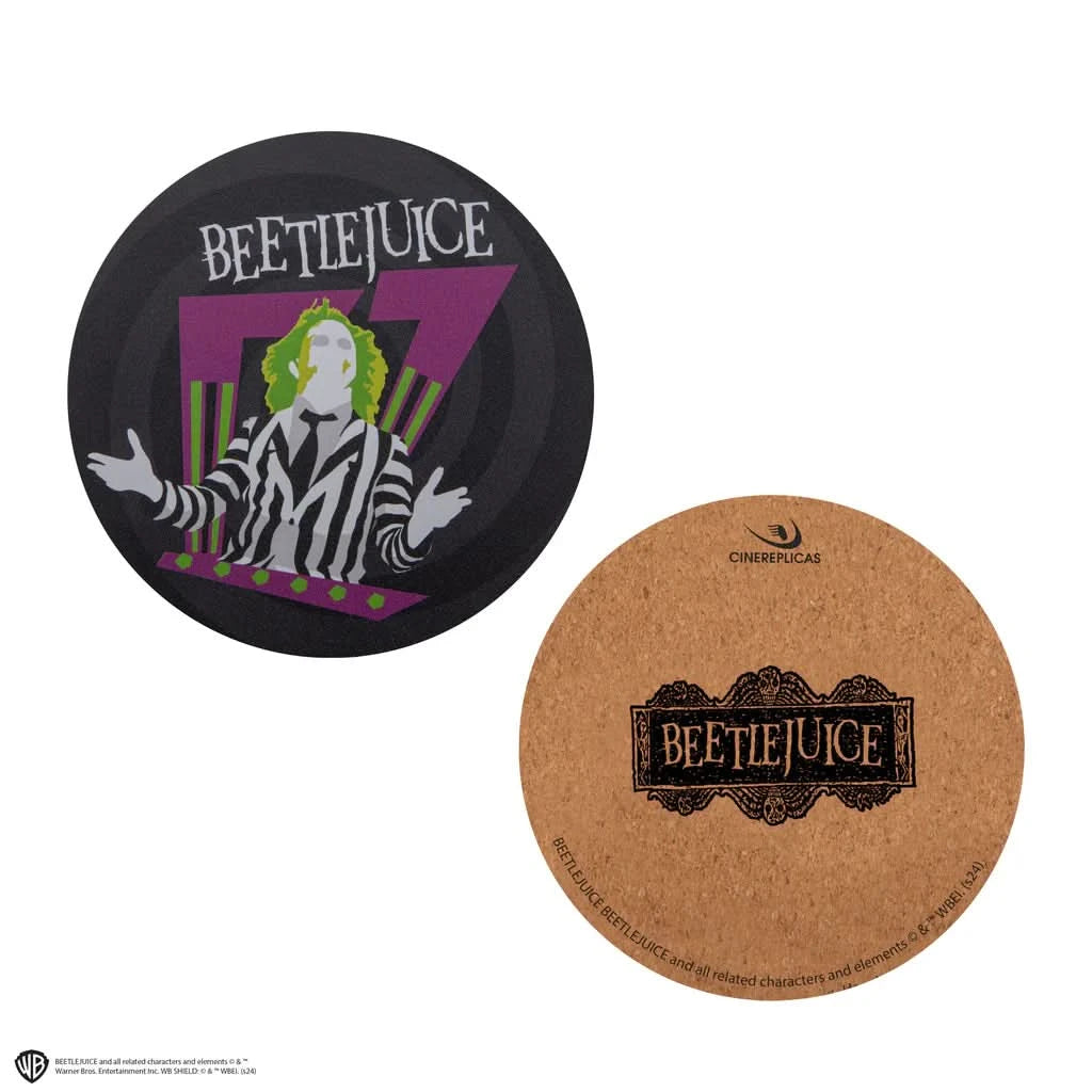 Set Of 4 Beetlejuice Coasters CR4140