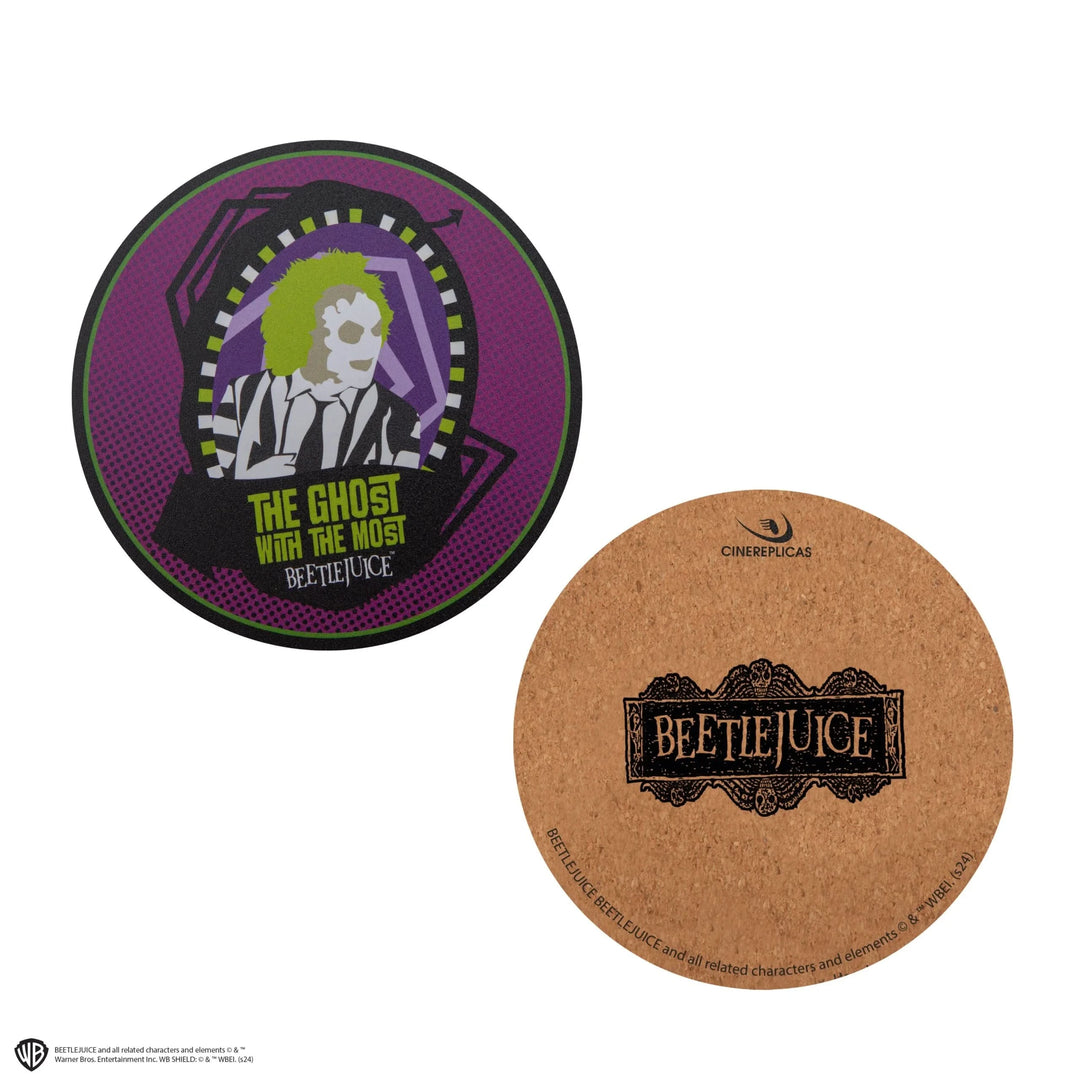 Set Of 4 Beetlejuice Coasters CR4140