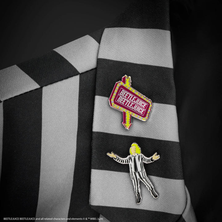 Set Of 2 Beetlejuice Pins CR3242