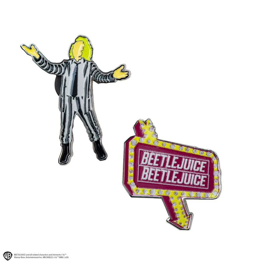 Set Of 2 Beetlejuice Pins CR3242