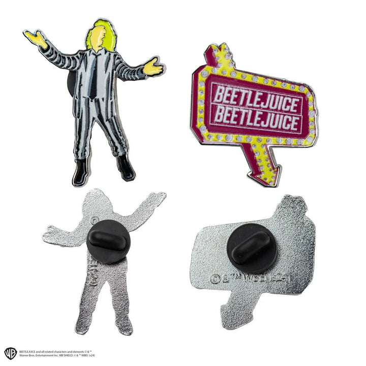 Set Of 2 Beetlejuice Pins CR3242
