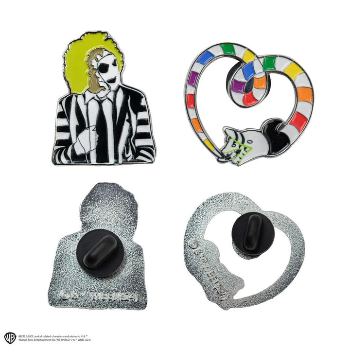 Set Of 2 Beetlejuice And Sandworm Pins CR3241