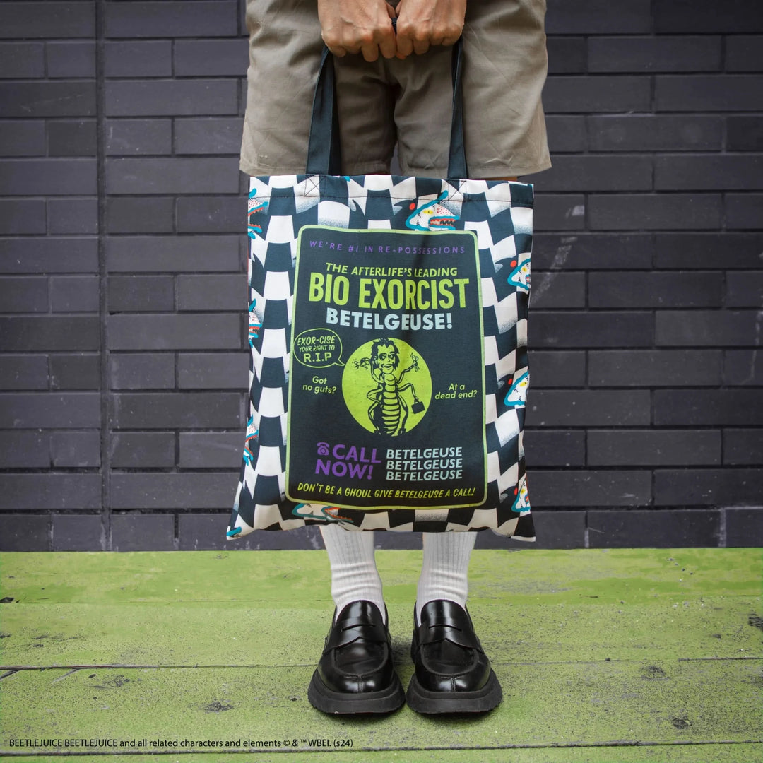 Call Beetlejuice Tote Bag CR2342