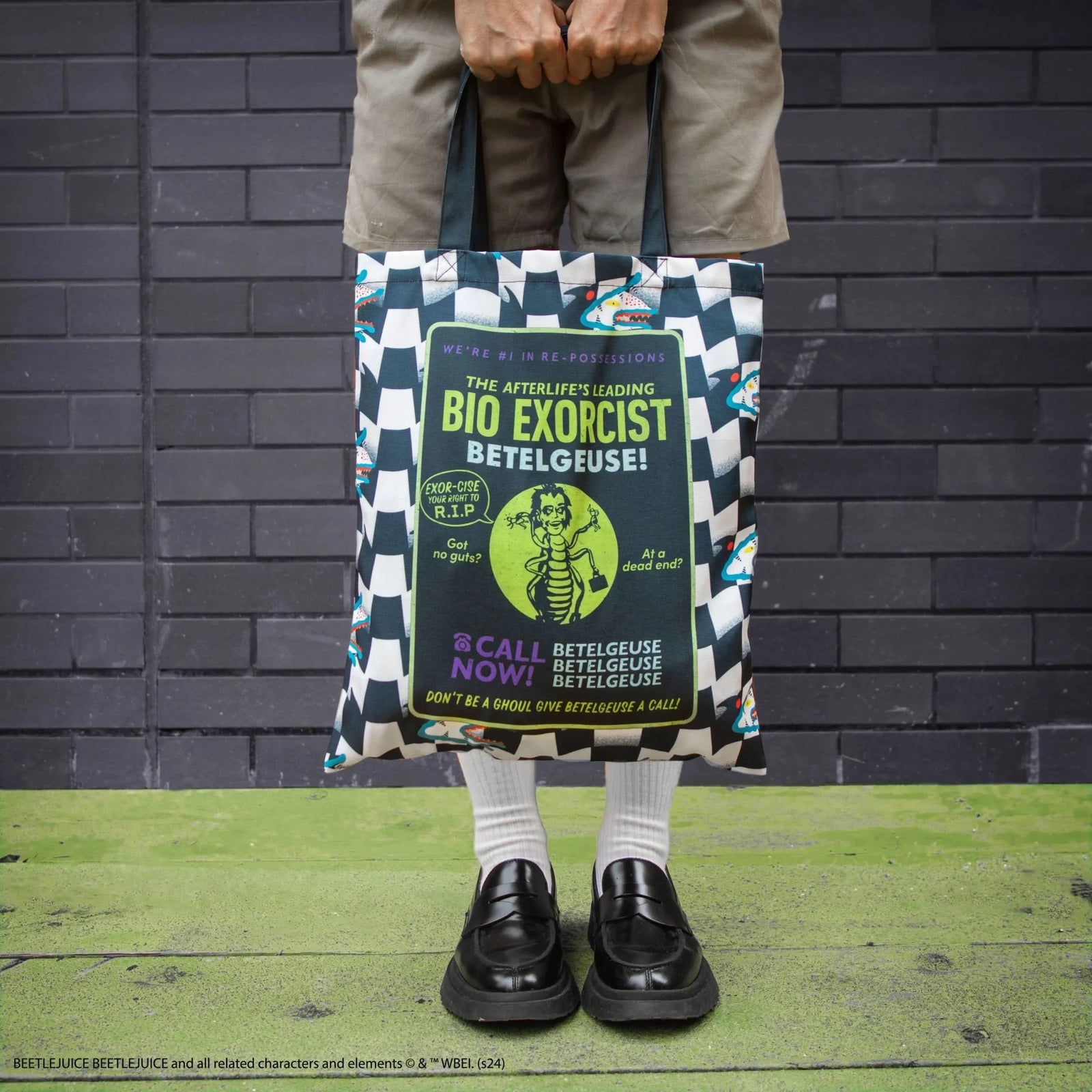 Call Beetlejuice Tote Bag CR2342