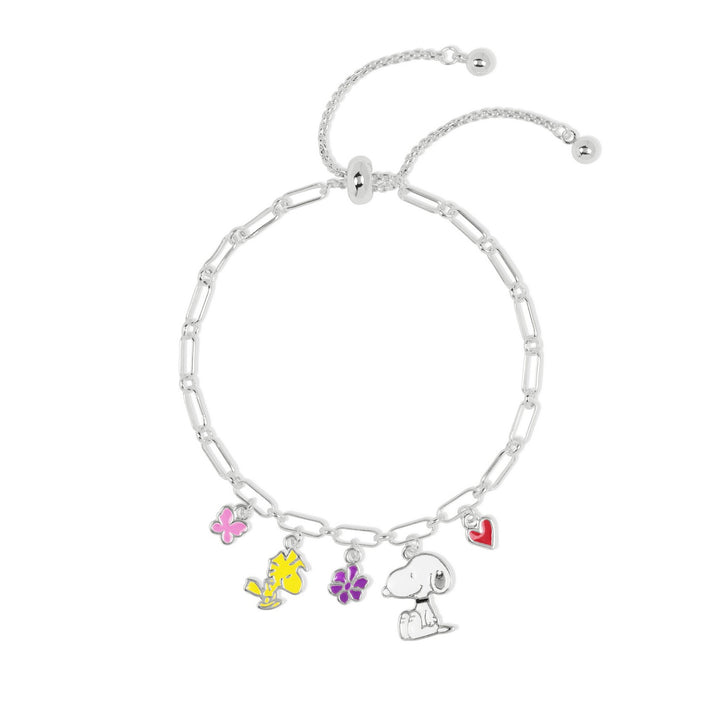 Peanuts Snoopy Friendship Charm Bracelet BF00673SL.PH