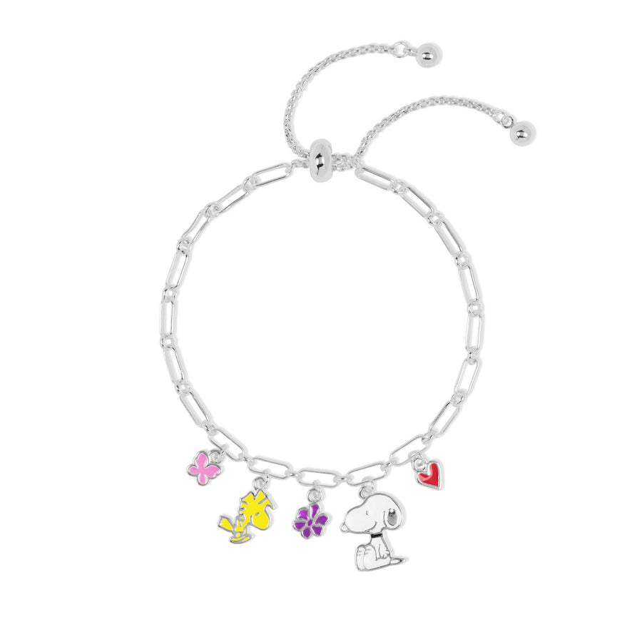 Peanuts Snoopy Friendship Charm Bracelet BF00673SL.PH