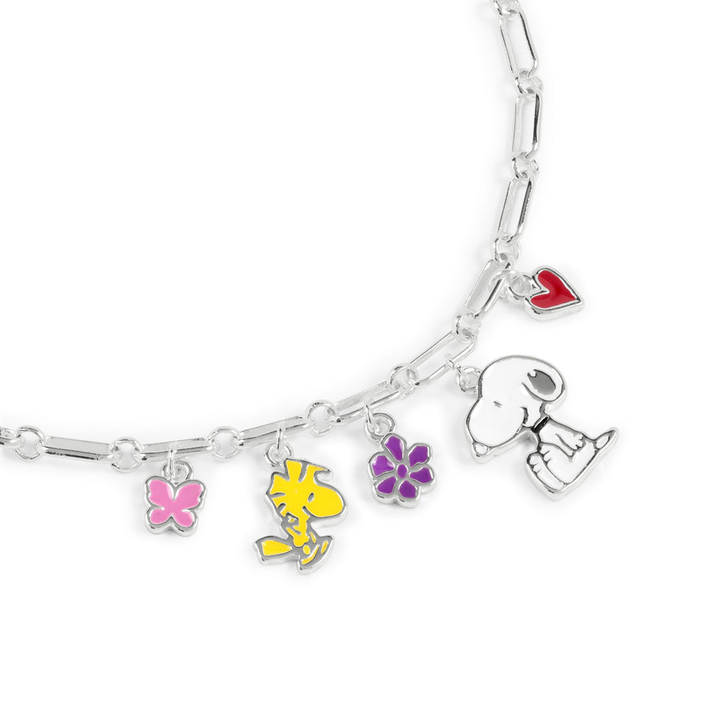 Peanuts Snoopy Friendship Charm Bracelet BF00673SL.PH