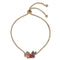 Disney Brass Yg Plt Stitch And Angel Heart Lariat Bracelet BF00725YRUL.PH