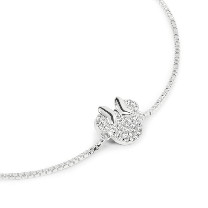 Disney Mickey & Minnie Mouse Crystal Lariat Bracelet BF00792SZWL.PH