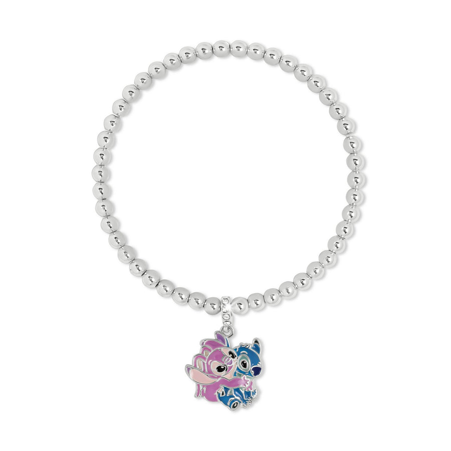 Stitch & Angel Pendant Expander Bracelet BF00806SRWL.PH