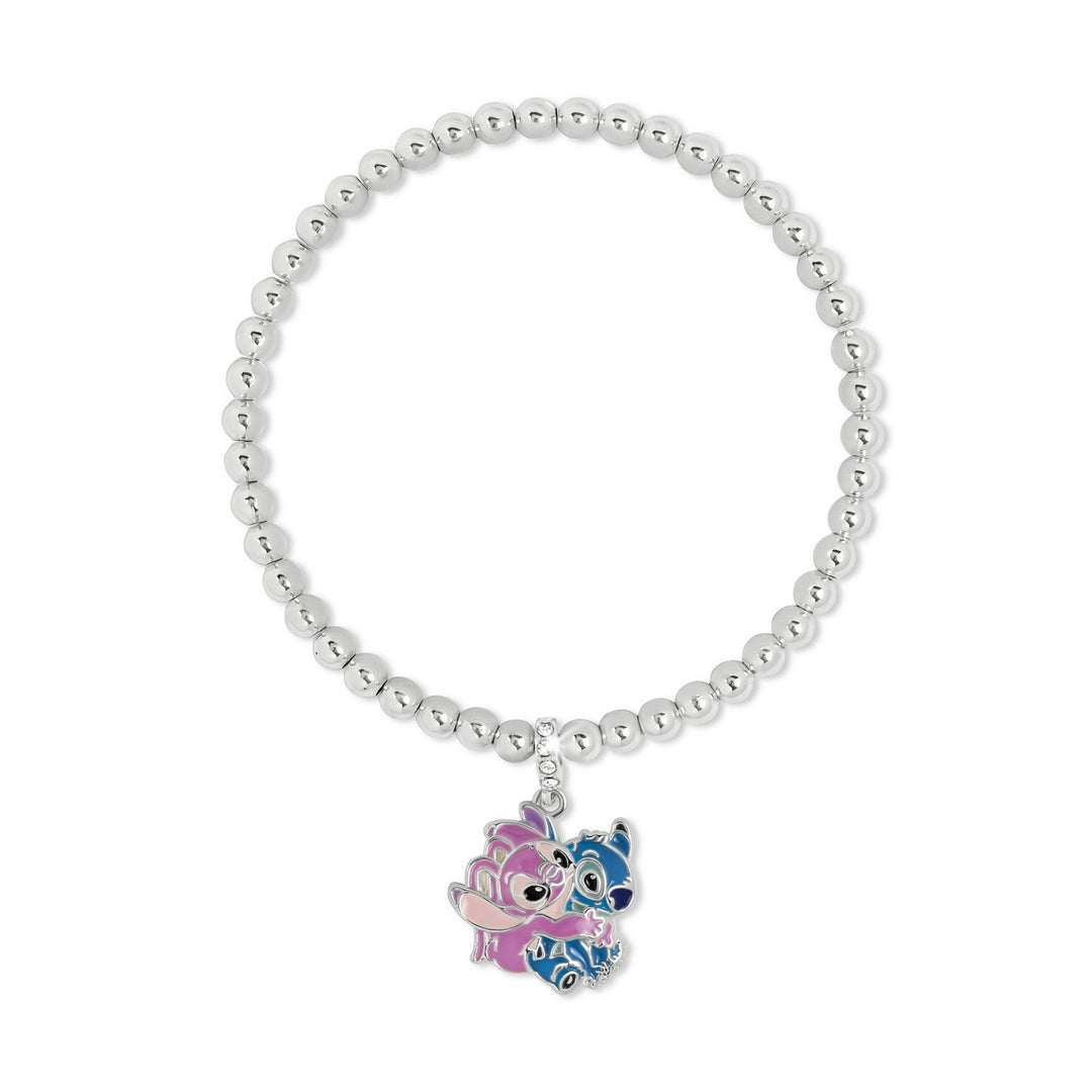 Disney Stitch & Angel Pendant Expander Bracelet BF00806SRWL.PH