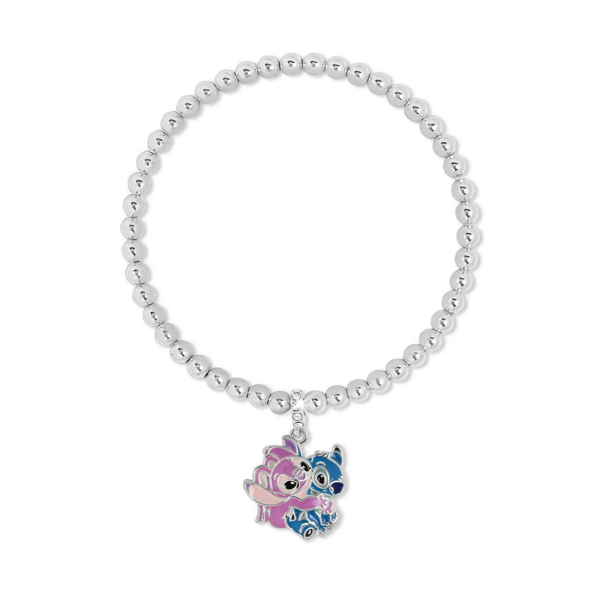 Disney Stitch & Angel Pendant Expander Bracelet BF00806SRWL.PH