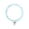Disney Silver Plated Stitch Light Blue Beads Expander Sterling Bracelet BF00833SQGL.PH
