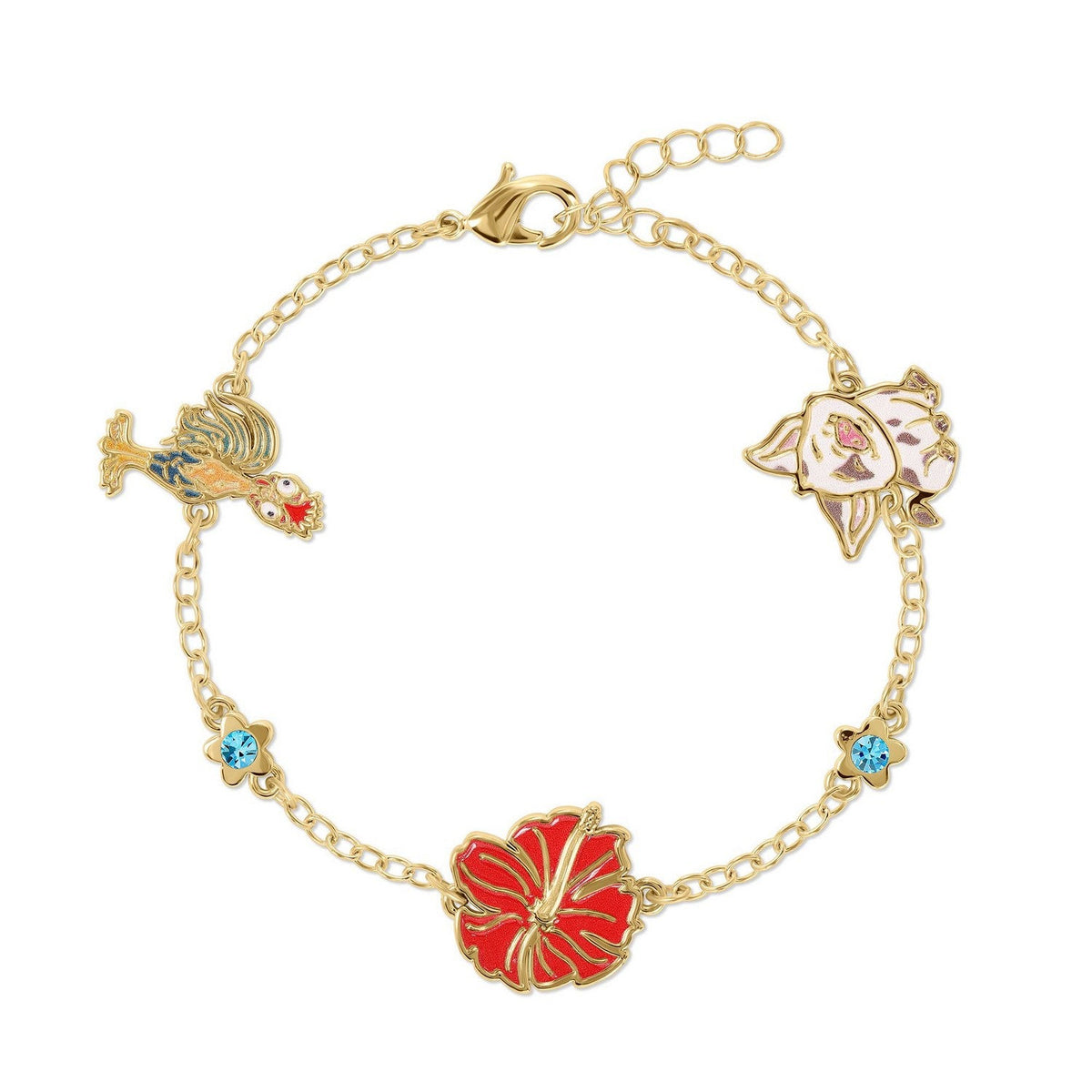 Disney Princess Moana Charm Orange Bracelet BF00840YRQL-7.PH