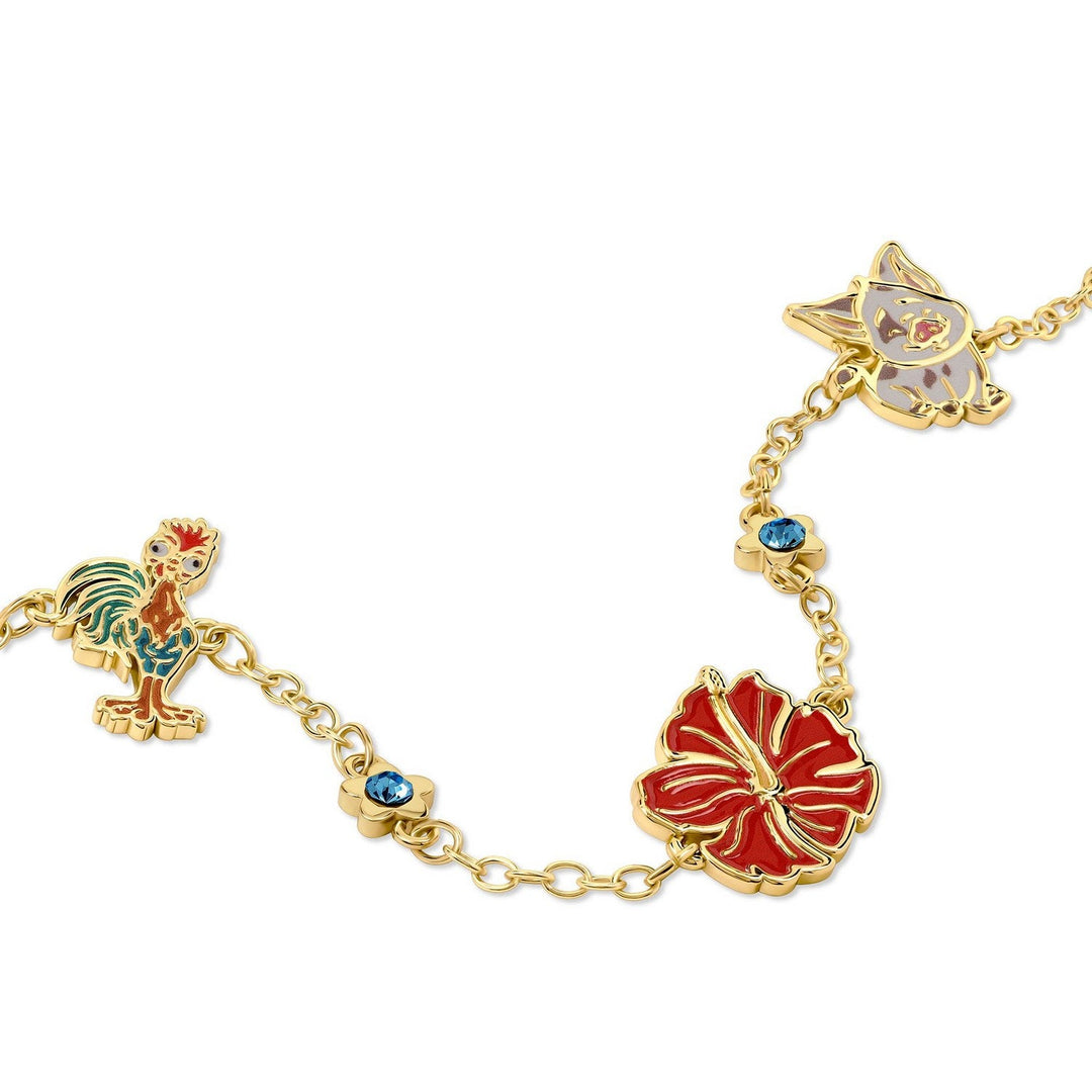 Disney Princess Moana Charm Orange Bracelet BF00840YRQL-7.PH