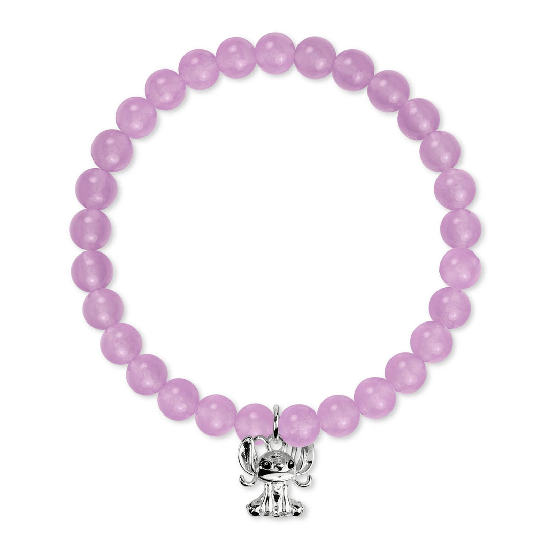 Disney Stitch Angel Charm Silver Beads Sterling Bracelet BF00864SL.PH